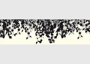 Wall Border Beige Foliage Shadows | 5 m x 13.8 cm | WB 8275