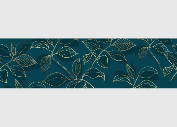 Wall Border Gilded Foliage | 5 m x 13.8 cm | WB 8403