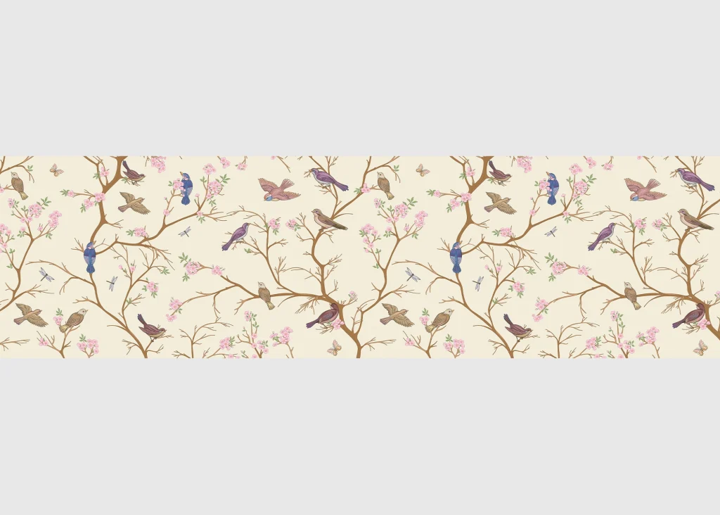 Wall Border Treetop Singing | 5 m x 13.8 cm | WB 8413